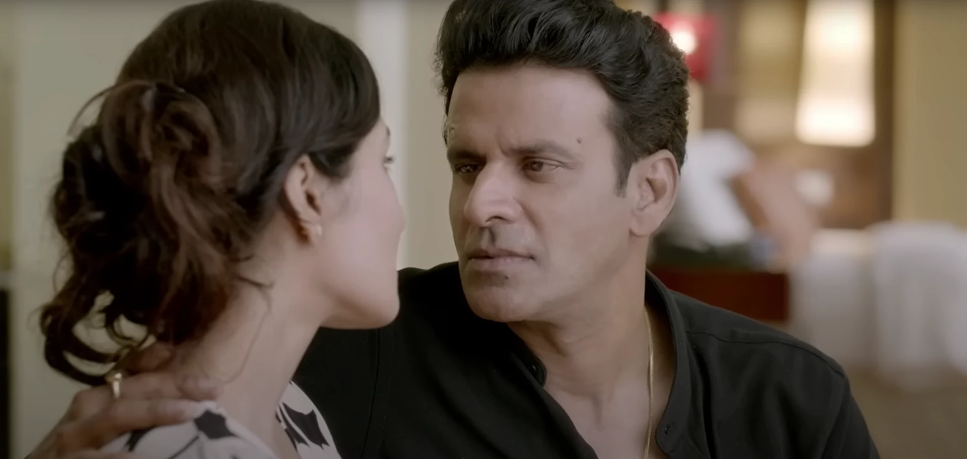 Manoj Bajpayee and Radhika Apte in a short film