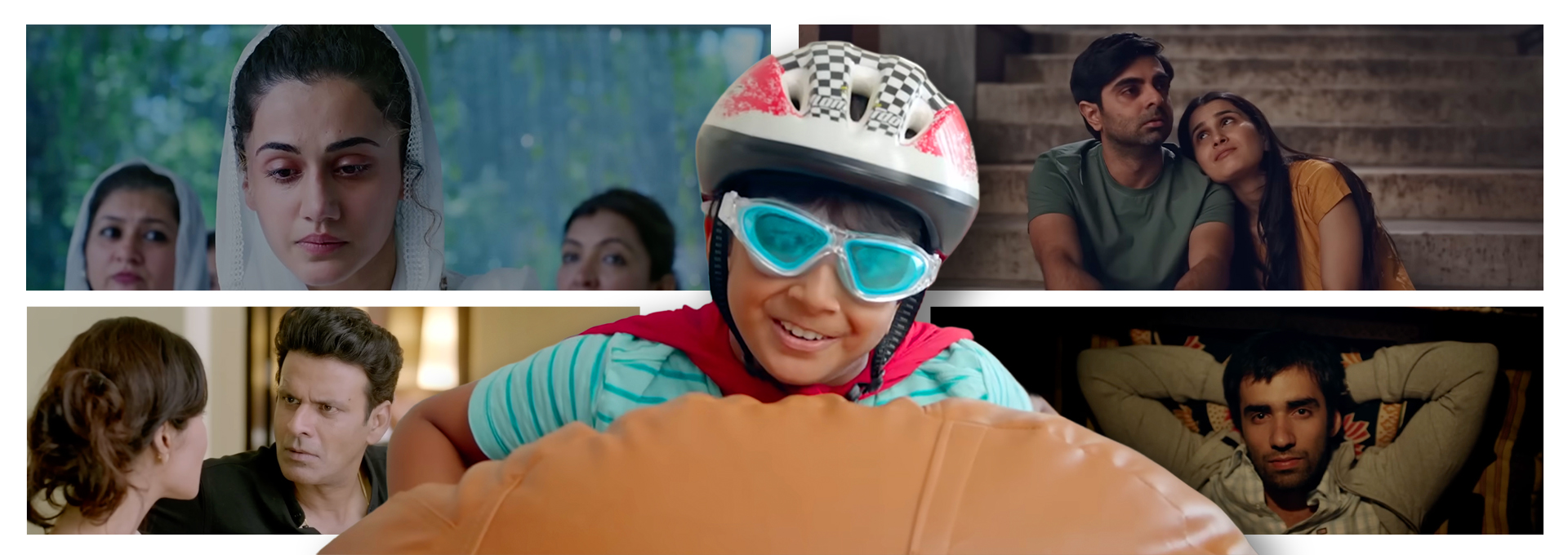 Blog Banner with Images of 5 Select Short Films