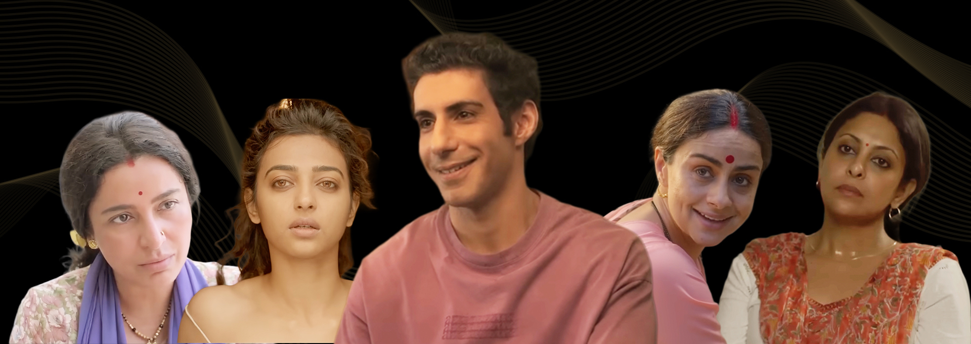 Tisca Chopra, Radhika Apte, Jim Sarbh, Shefali Shah and Gul Panag in popular Indian short films