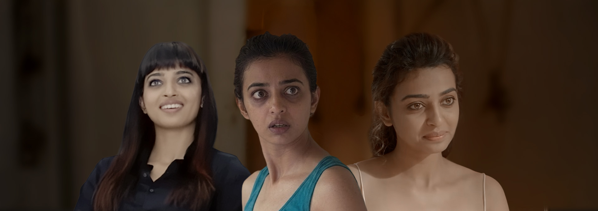 Collage image of Radhika Apte