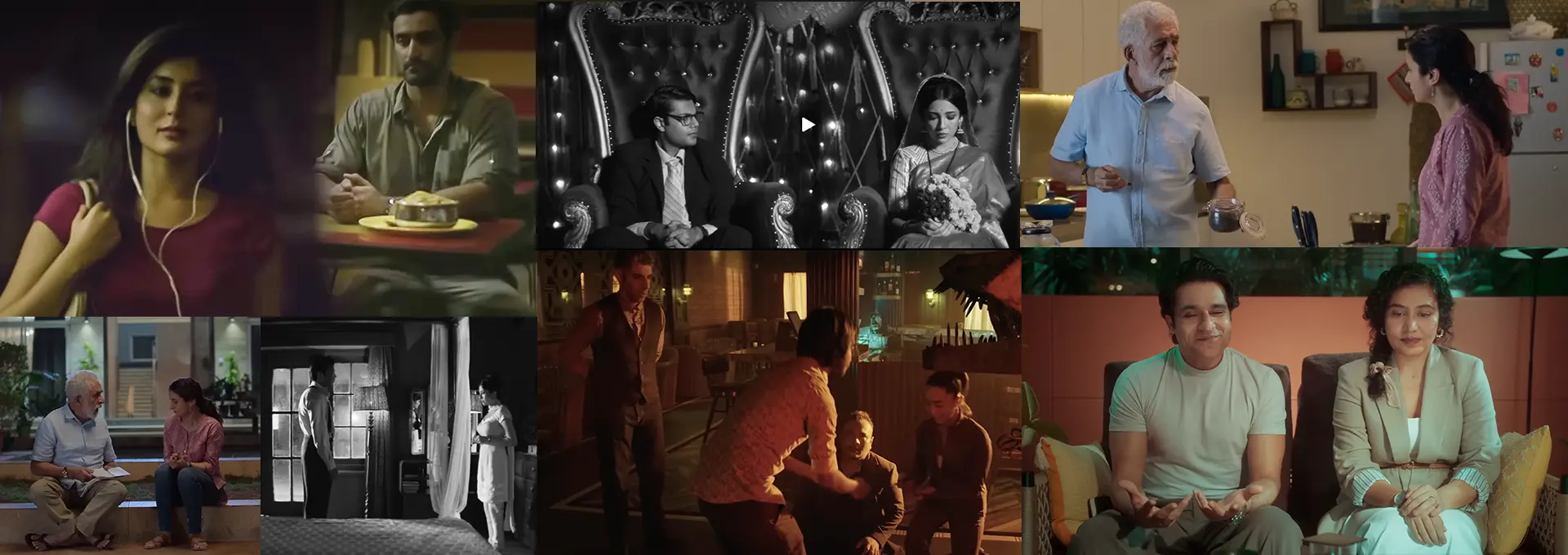 Collage image of 20 minute short films